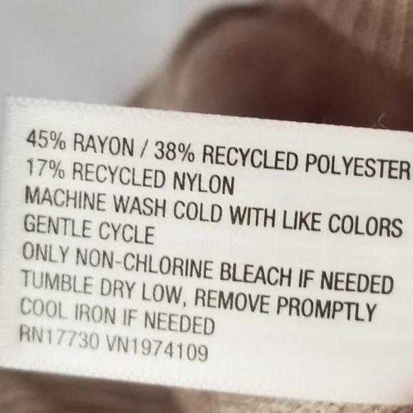 NWT Universal Thread Beige Heather Oatmeal Collared Pullover Sweater Size 3X - Picture 9 of 9